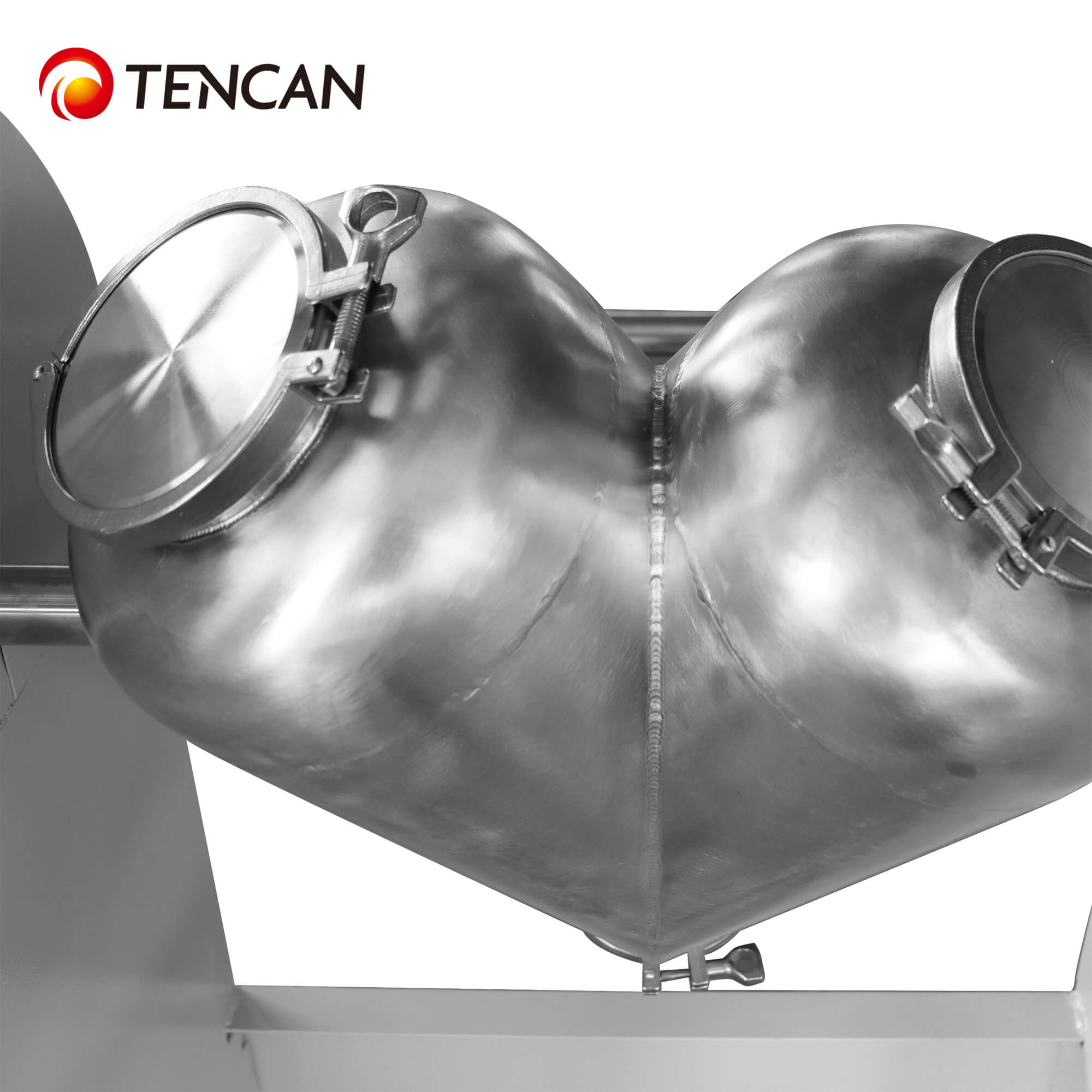 ngluwihi nggiling kanggo entuk campuran homogen nganggo mixer bubuk gerakan 3D